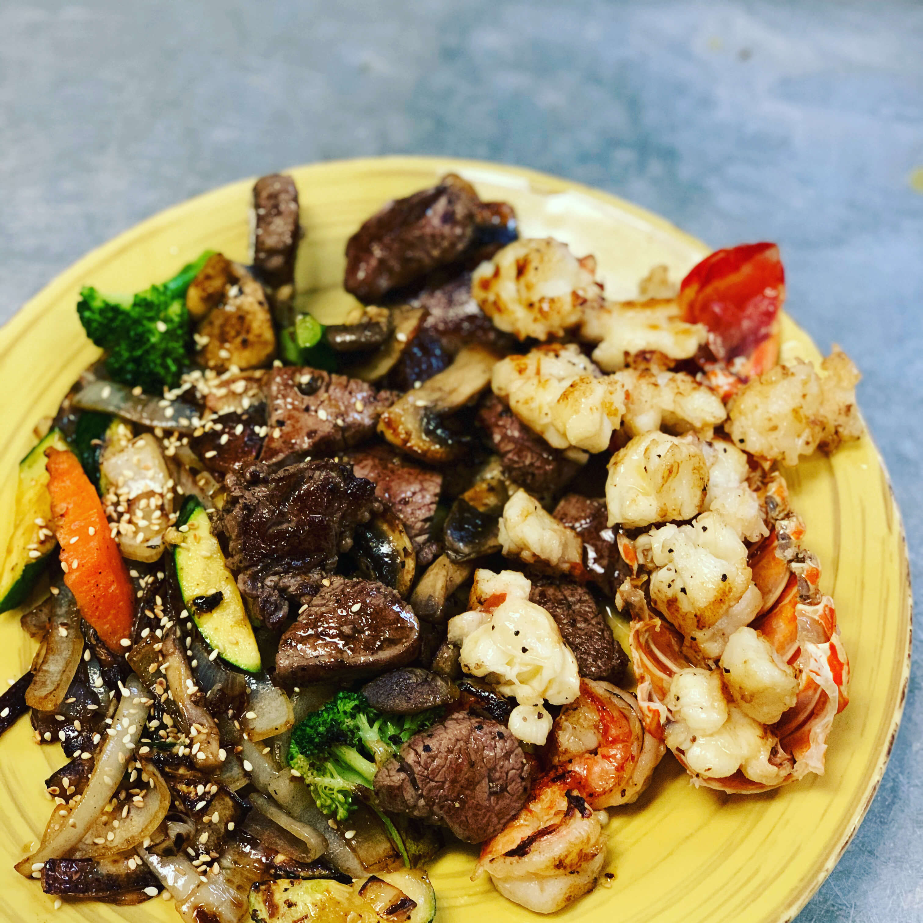 hibachi steak and lobster in McKinney